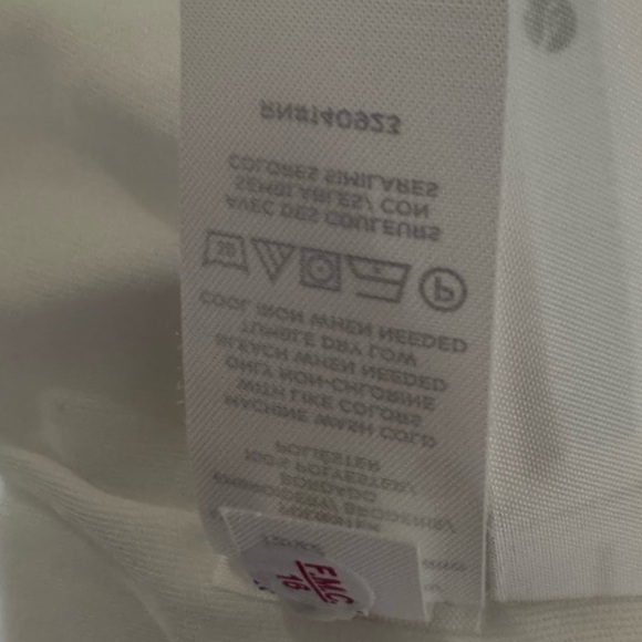 LOFT White Eyelet Cotton Puff Sleeve Tiered Lined Swing Mini Dress Sz MP NWT - Picture 12 of 13